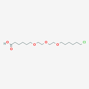 6-(2-(2-((6-Chlorohexyl)oxy)ethoxy)ethoxy)hexanoic acid
