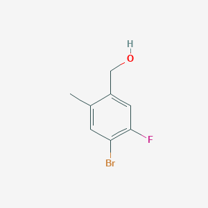 4-Bromo-5-fluoro-2-methylbenzyl alcohol