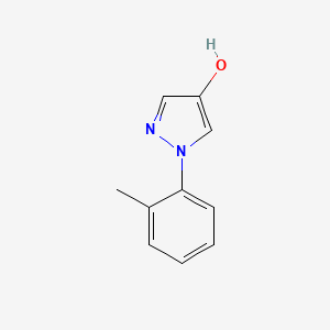 molecular formula C10H10N2O B6306913 1-(2-Methylphenyl)-1H-pyrazol-4-ol CAS No. 77458-33-4
