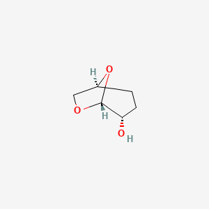 1,6-Anhydro-3,4-dideoxy-beta-D-threo-hexopyranose