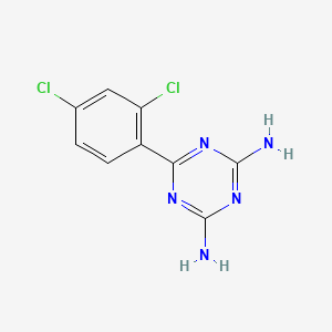 6-(2,4-Dichlorophenyl)-1,3,5-triazine-2,4-diamine