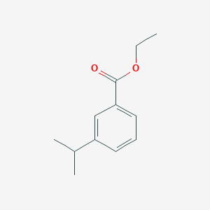 molecular formula C12H16O2 B6307083 Ethyl 3-isopropylbenzoate CAS No. 73794-64-6