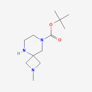 t-Butyl 2-methyl-2,5,8-triazaspiro[3.5]nonane-8-carboxylate