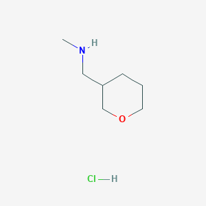 Methyl[(oxan-3-yl)methyl]amine HCl