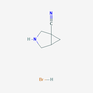 3-Azabicyclo[3.1.0]hexane-1-carbonitrile HBr