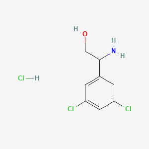 2-Amino-2-(3,5-dichlorophenyl)ethan-1-ol HCl