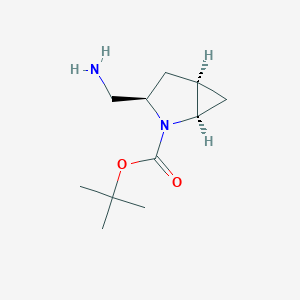 tert-Butyl (1R,3R,5R)-3-(aminomethyl)-2-azabicyclo[3.1.0]hexane-2-carboxylate