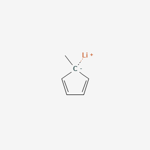 molecular formula C6H7Li B6307255 lithium;5-methylcyclopenta-1,3-diene CAS No. 54061-45-9