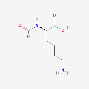 molecular formula C7H14N2O3 B6307416 Formyl-l-lysine CAS No. 19729-28-3