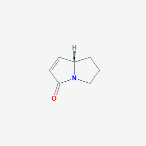 (8S)-5,6,7,8-Tetrahydropyrrolizin-3-one