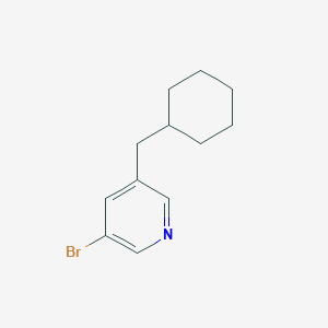 3-Bromo-5-(cyclohexylmethyl)pyridine