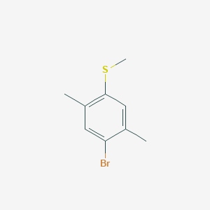 1-Bromo-2,5-dimethyl-4-(methylsulfanyl)benzene