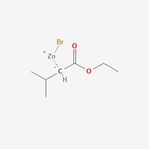 1-Ethoxy-3-methyl-1-oxobutan-2-ylzinc bromide, 0.50 M in ether
