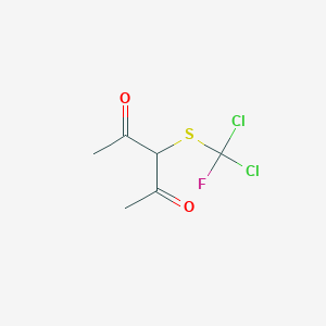 3-(Dichlorofluoromethylthio)- 2,4-pentanedione