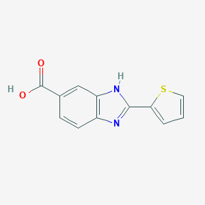 2-thiophen-2-yl-3H-benzimidazole-5-carboxylic acid