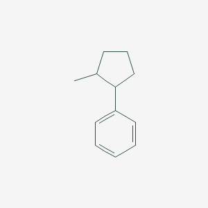 molecular formula C12H16 B6307621 (2-Methylcyclopentyl)benzene CAS No. 20079-03-2