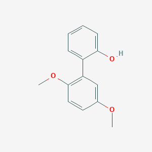 molecular formula C14H14O3 B6307764 2-(2,5-Dimethoxyphenyl)phenol CAS No. 71715-46-3