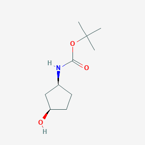 tert-Butyl ((1S,3R)-3-hydroxycyclopentyl)carbamate