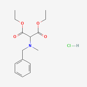 B6308401 Diethyl [N-methyl(benzyl)amino]malonate hydrochloride CAS No. 2248253-73-6