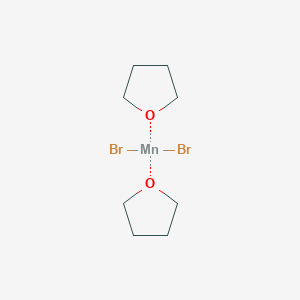 molecular formula C8H16Br2MnO2 B6308463 Dibromomanganese;oxolane CAS No. 57298-42-7
