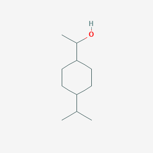 molecular formula C11H22O B063086 1-(4-isopropylcyclohexyl)ethanol CAS No. 185019-18-5