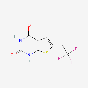 6-(2,2,2-Trifluoroethyl)-1H-thieno[2,3-d]pyrimidine-2,4-dione