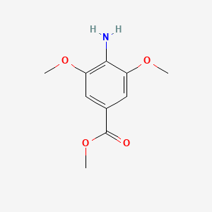 molecular formula C10H13NO4 B6308676 methyl 4-amino-3,5-dimethoxybenzoate CAS No. 56066-25-2