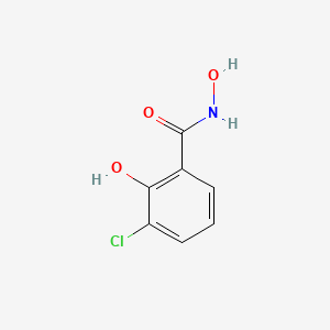 molecular formula C7H6ClNO3 B6308759 3-Chloro-N,2-dihydroxybenzamide CAS No. 61799-80-2