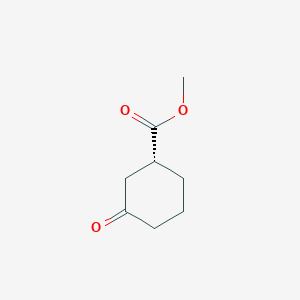 B6308923 Methyl (1R)-3-oxocyclohexane-1-carboxylate CAS No. 21531-47-5