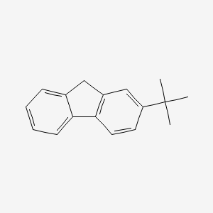 molecular formula C17H18 B6308941 9H-Fluorene, 2-(1,1-dimethylethyl)- CAS No. 58775-03-4