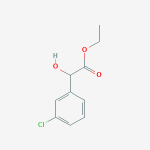 molecular formula C10H11ClO3 B6308960 Ethyl 2-(3-chlorophenyl)-2-hydroxyacetate CAS No. 54395-28-7