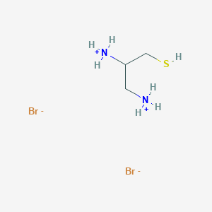 molecular formula C3H12Br2N2S B6309157 2,3-Diaminopropane-1-thiol dihydrobromide CAS No. 70548-07-1