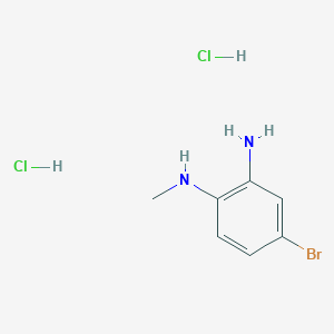 B6309354 4-Bromo-N1-methyl-benzene-1,2-diamine dihydrochloride CAS No. 55783-42-1