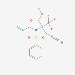 molecular formula C17H18F3NO4S B6309413 MFCD07779896 CAS No. 864166-12-1