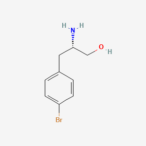 molecular formula C9H12BrNO B6309486 (S)-b-Amino-4-bromobenzenepropanol CAS No. 742686-69-7
