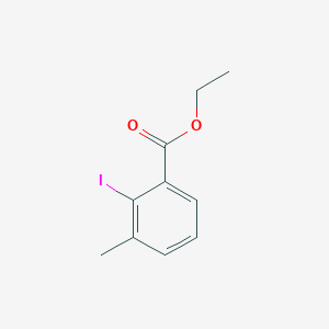 molecular formula C10H11IO2 B6309557 Ethyl 2-iodo-3-methylbenzoate CAS No. 852050-86-3