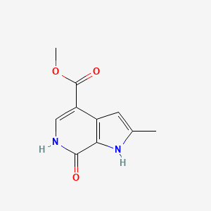 molecular formula C10H10N2O3 B6309621 Methyl 2-Methyl-7-oxo-6,7-dihydro-6-azaindole-4-carboxylate CAS No. 2006263-62-1