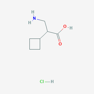 molecular formula C7H14ClNO2 B6309735 MFCD28975227 CAS No. 2138429-90-8