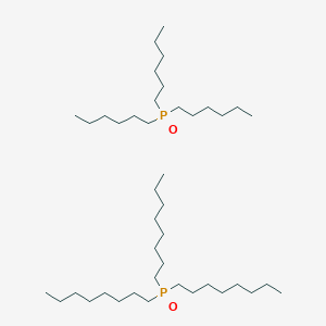 molecular formula C42H90O2P2 B6309855 Tri-n-hexylphosphine oxide/tri-n-octylphosphine oxide CAS No. 100786-00-3