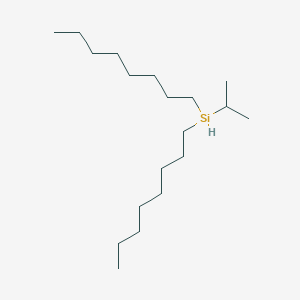 molecular formula C19H42Si B6310200 Isopropyldioctylsilane CAS No. 1858255-82-9