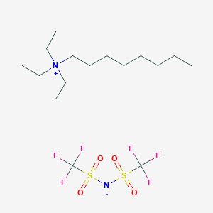 molecular formula C16H32F6N2O4S2 B6310236 Octyltriethylammonium bis(trifluoromethylsulfonyl)imide CAS No. 210230-48-1