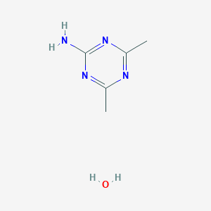 4,6-dimethyl-1,3,5-triazin-2-amine Hydrate