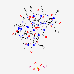 molecular formula C72H84K2N24O28S B6310600 CID 121235213 CAS No. 558445-90-2