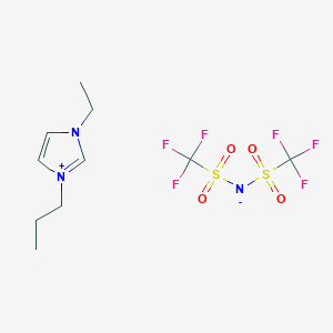 molecular formula C10H15F6N3O4S2 B6310674 1-Ethyl-3-propylimidazolium bis(trifluoromethylsulfonyl)imide CAS No. 347882-21-7