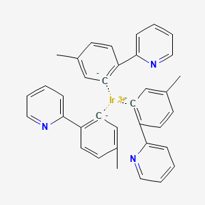 molecular formula C36H30IrN3 B6310744 iridium(3+);2-(4-methylbenzene-6-id-1-yl)pyridine CAS No. 800394-58-5