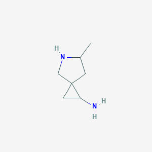 6-Methyl-5-azaspiro[2.4]heptan-1-amine