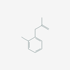 molecular formula C11H14 B063118 2-Methyl-3-(2-methylphenyl)-1-propene CAS No. 188404-16-2