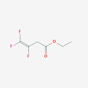 molecular formula C6H7F3O2 B6311846 Ethyl 3,4,4-trifluoro-3-butenoate CAS No. 1858249-98-5