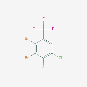 B6311872 2,3-Dibromo-5-chloro-4-fluorobenzotrifluoride CAS No. 1357627-30-5