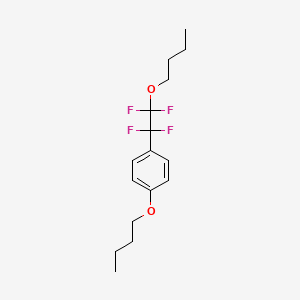 B6311912 1-Butoxy-4-(2-butoxy-1,1,2,2-tetrafluoroethyl)benzene CAS No. 1357623-97-2